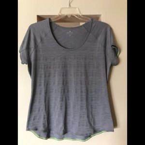 Athleta Shadow Stripe Chi Top